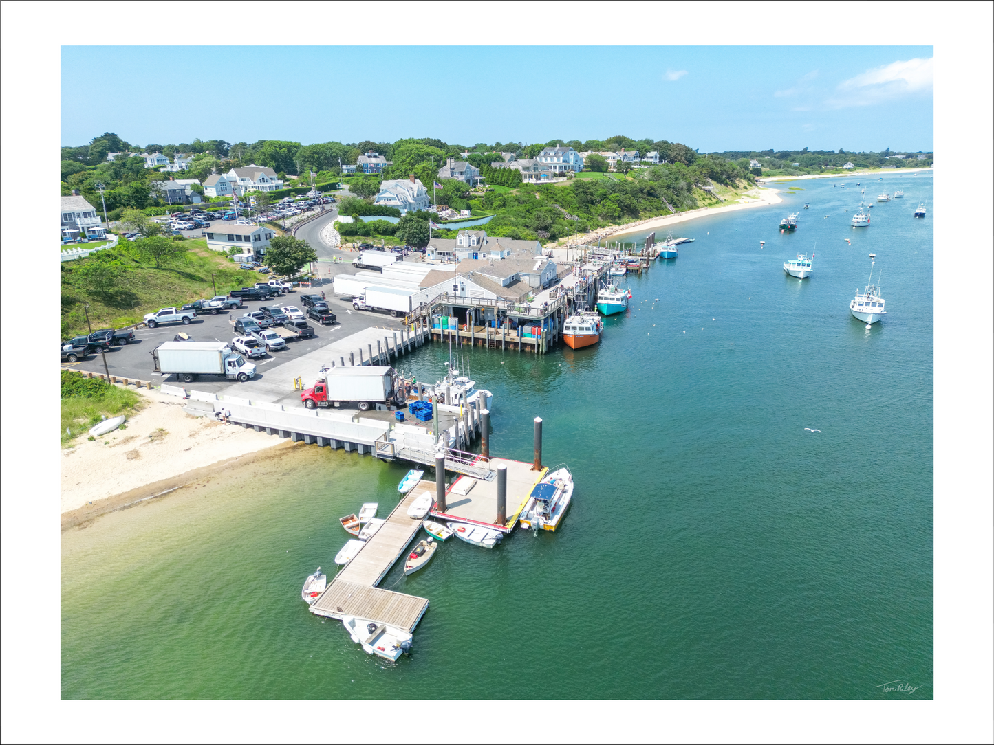 Busy Summer Pier