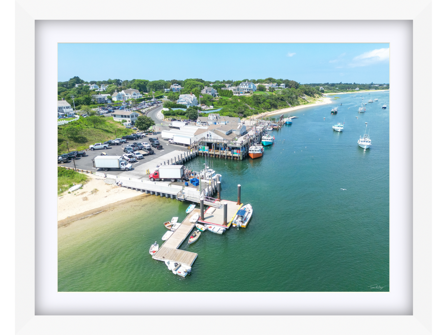 Busy Summer Pier
