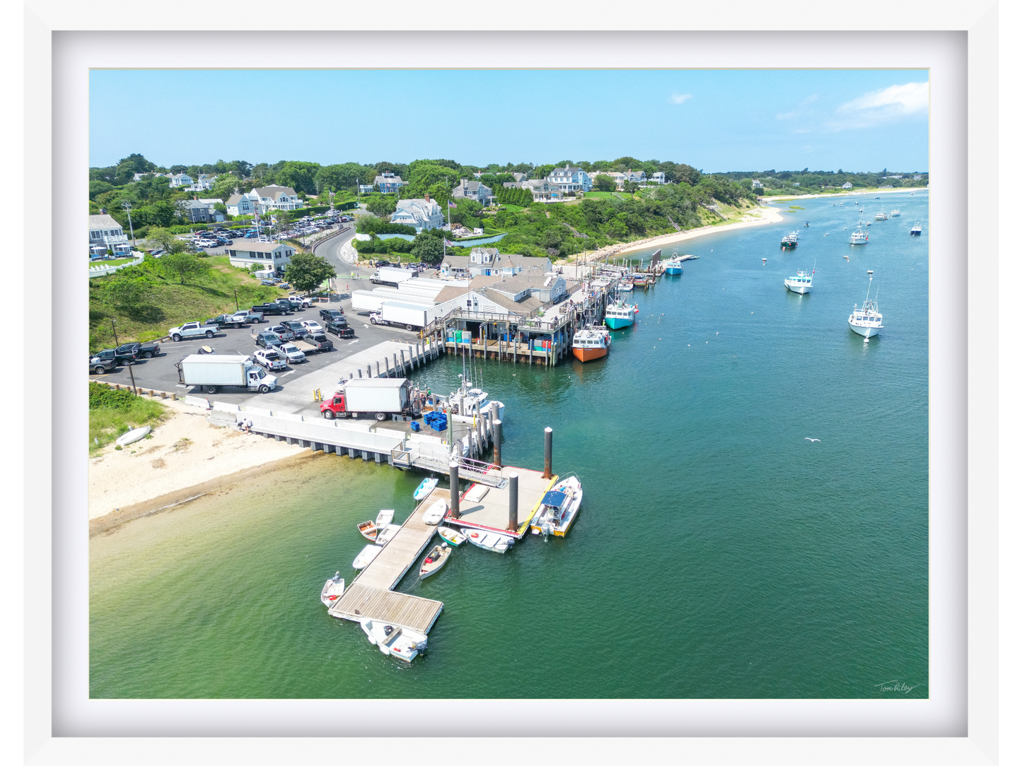 Busy Summer Pier