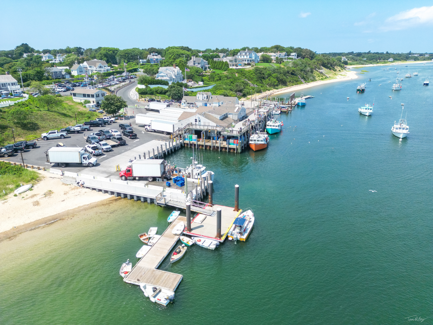 Busy Summer Pier