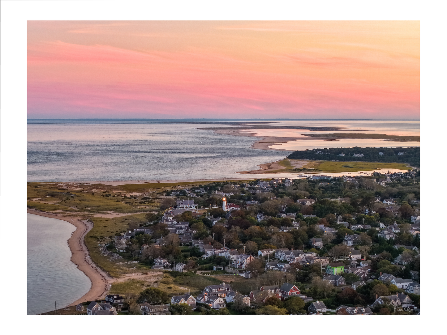 Old Village Sunset