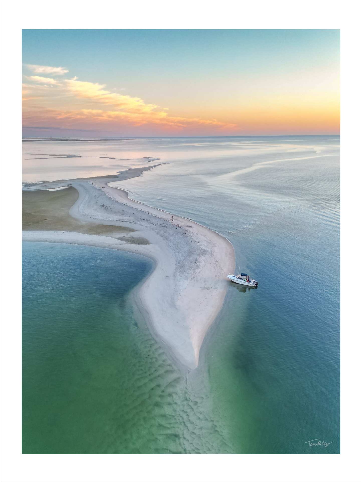 Stage Harbor Sandbar Sunset