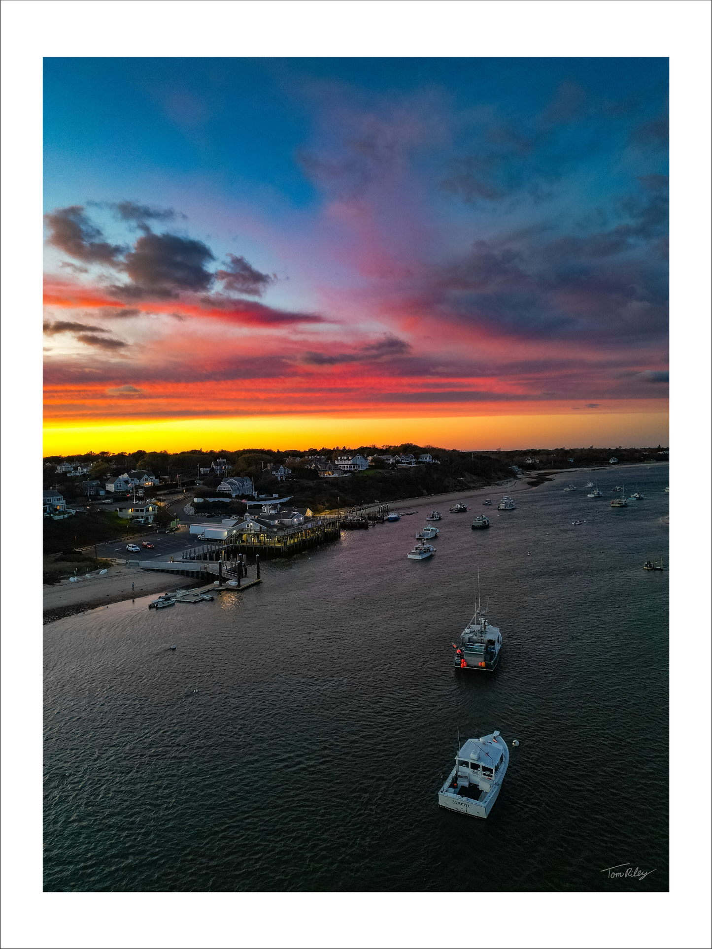 Fish Pier Sunset